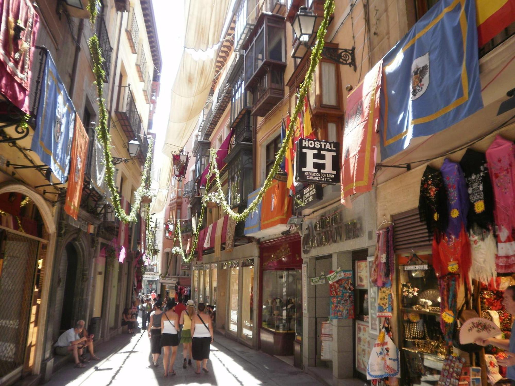 Hostal La Posada De Zocodover Toledo Exterior foto